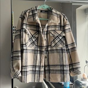 Missguided Plaid Shacket